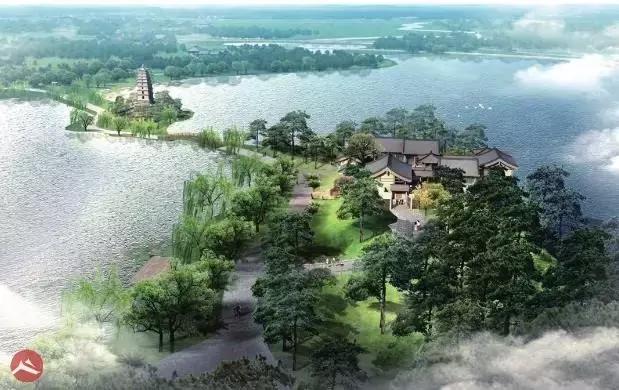 西安陂湖水系生态文化区[需手动填充]陂湖水系生态文化区10月1日开园「西安旅游攻略丨萯阳湖·昆明池·七夕公园」  第9张