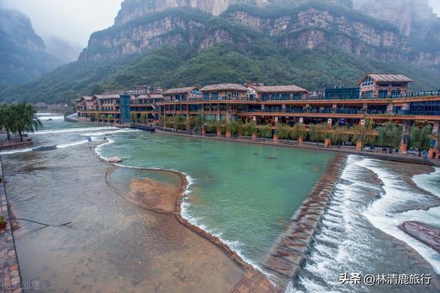 西安休闲小镇视频2、乐百年小镇有哪些景点，石板岩镇有哪些景点「太行山上的石板岩镇」  第2张