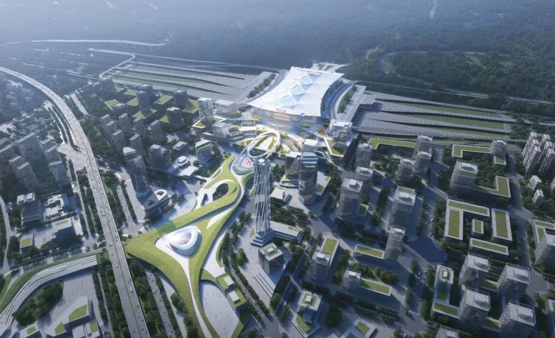11座立交 16条道路，2025年6月同步建成！西安高铁东城片区全面开工  第2张