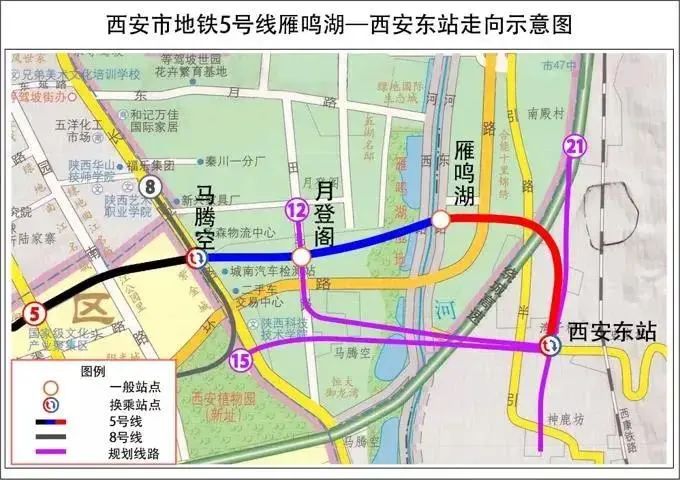 11座立交 16条道路，2025年6月同步建成！西安高铁东城片区全面开工  第7张