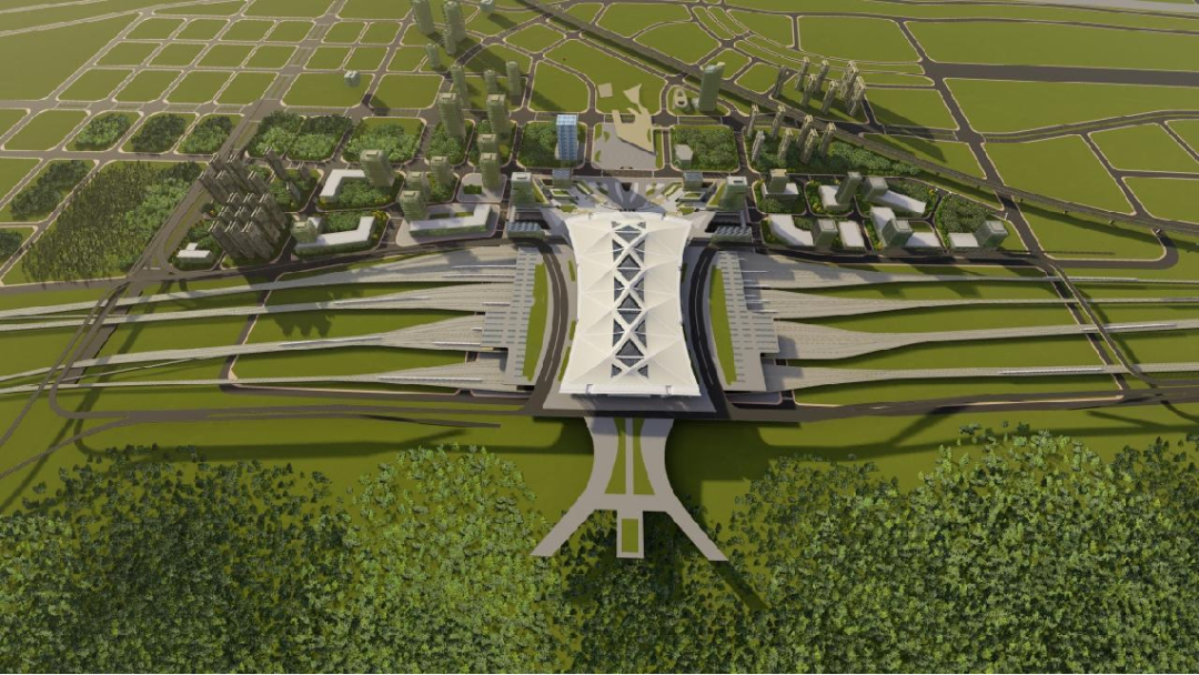 11座立交 16条道路，2025年6月同步建成！西安高铁东城片区全面开工  第21张