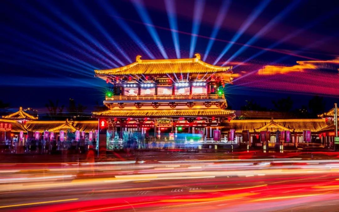 你知道西安的夜生活有多好吗?夜色下的西安建筑有多美? 第10张