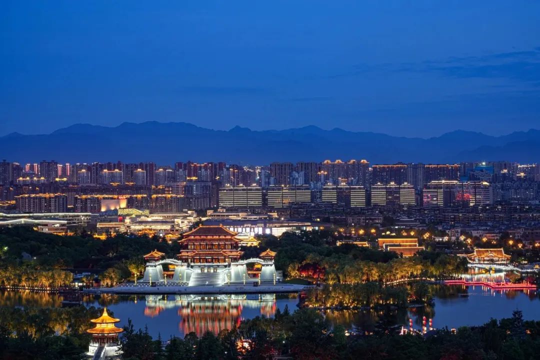 你知道西安的夜生活有多好吗?夜色下的西安建筑有多美? 第8张