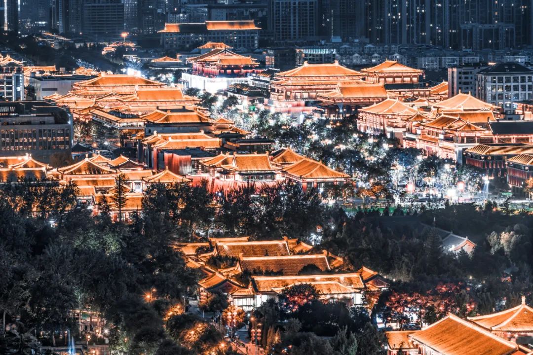 你知道西安的夜生活有多好吗?夜色下的西安建筑有多美? 第22张
