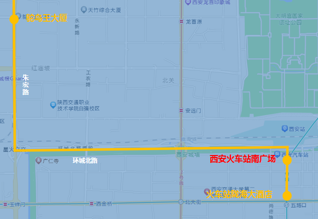 最新线路有调整!西安机场巴士部分 第4张