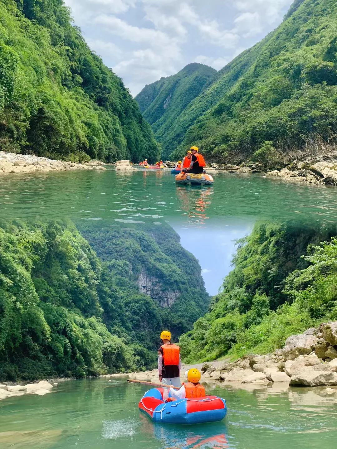 凉爽刺激，让你清凉一夏！西安周边夏日漂流圣地-第13张图片