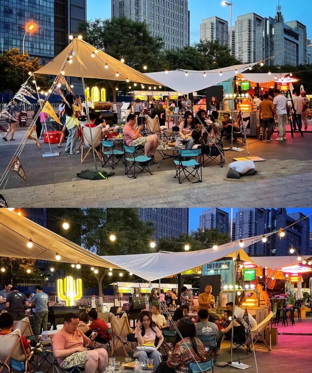 速速get!西安雁塔区火了「烟火市集」吃喝玩乐全攻略! 第3张