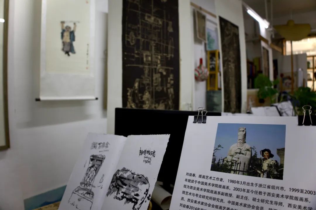 “大唐雄风·刘益春唐陵版画展”开幕式顺利召开——西安方圆艺术天地举行首展 第13张