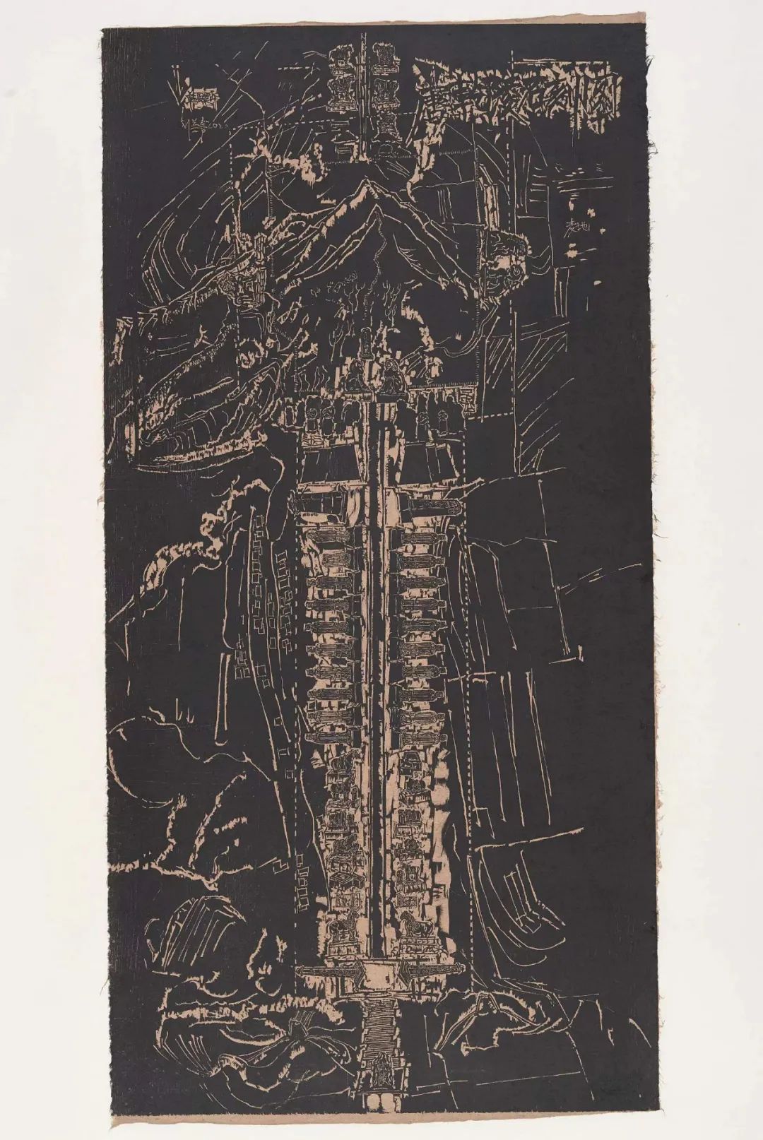 “大唐雄风·刘益春唐陵版画展”开幕式顺利召开——西安方圆艺术天地举行首展  第20张