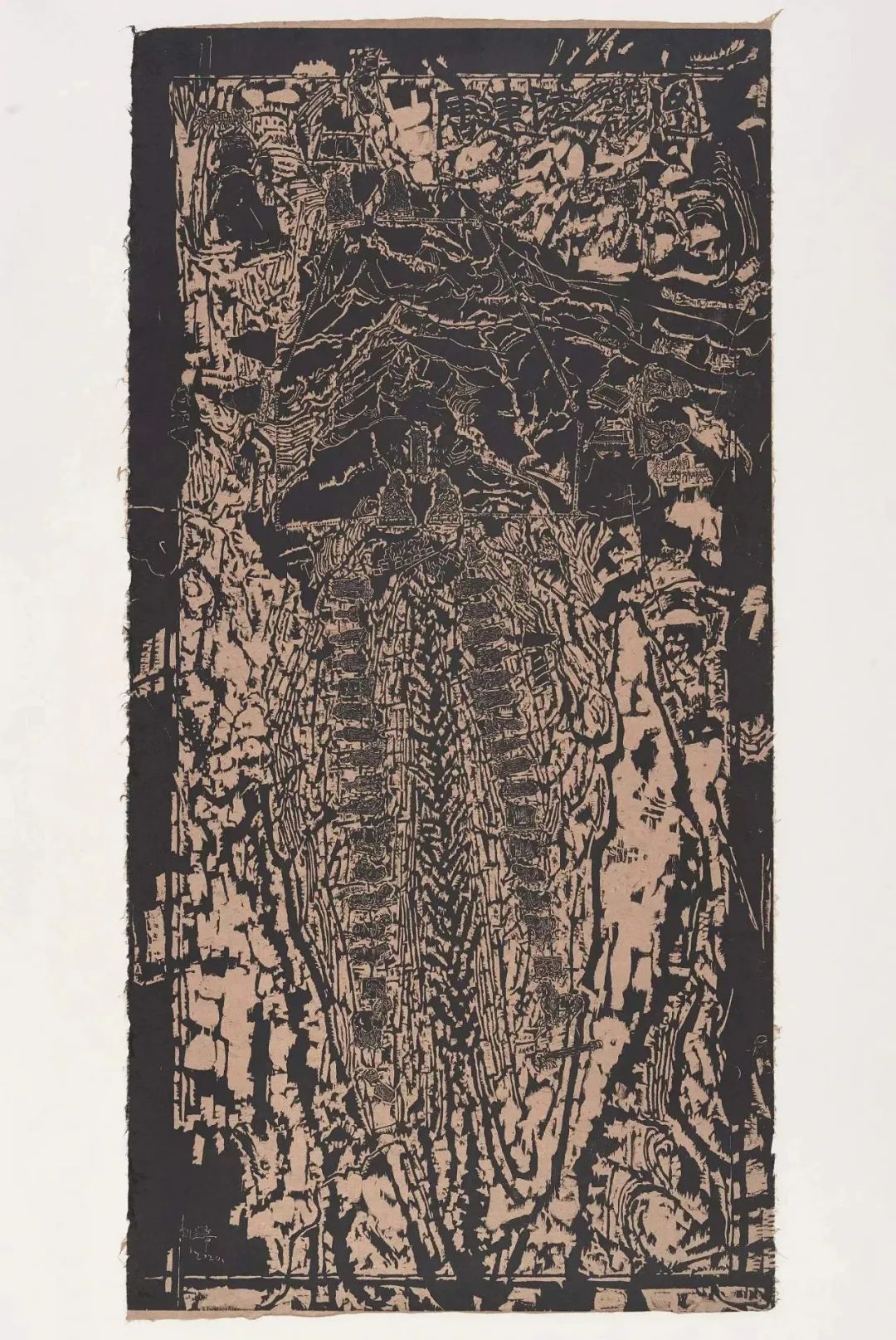 “大唐雄风·刘益春唐陵版画展”开幕式顺利召开——西安方圆艺术天地举行首展  第21张