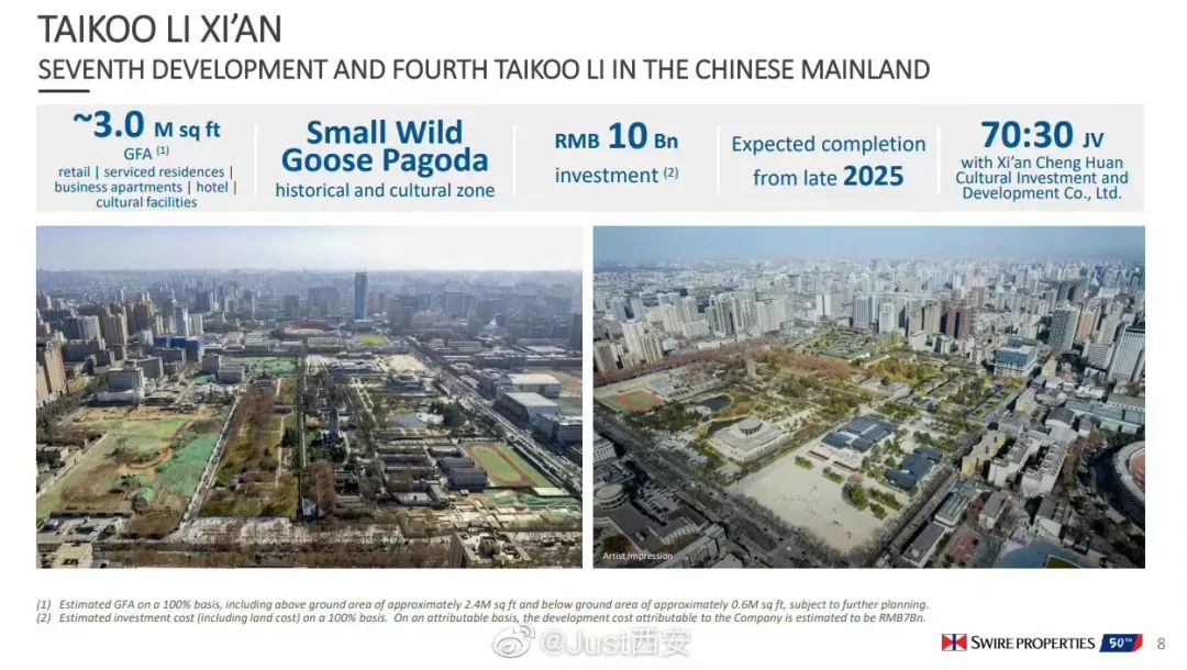 打造“国际级新地标”！西安太古里最新效果图释出-第3张图片