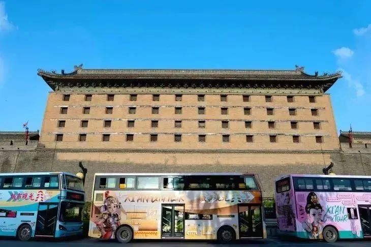 附西安城墙十大登城点，超全攻略快收藏！惊喜价！城墙漫游观光车全面升级！-第1张图片