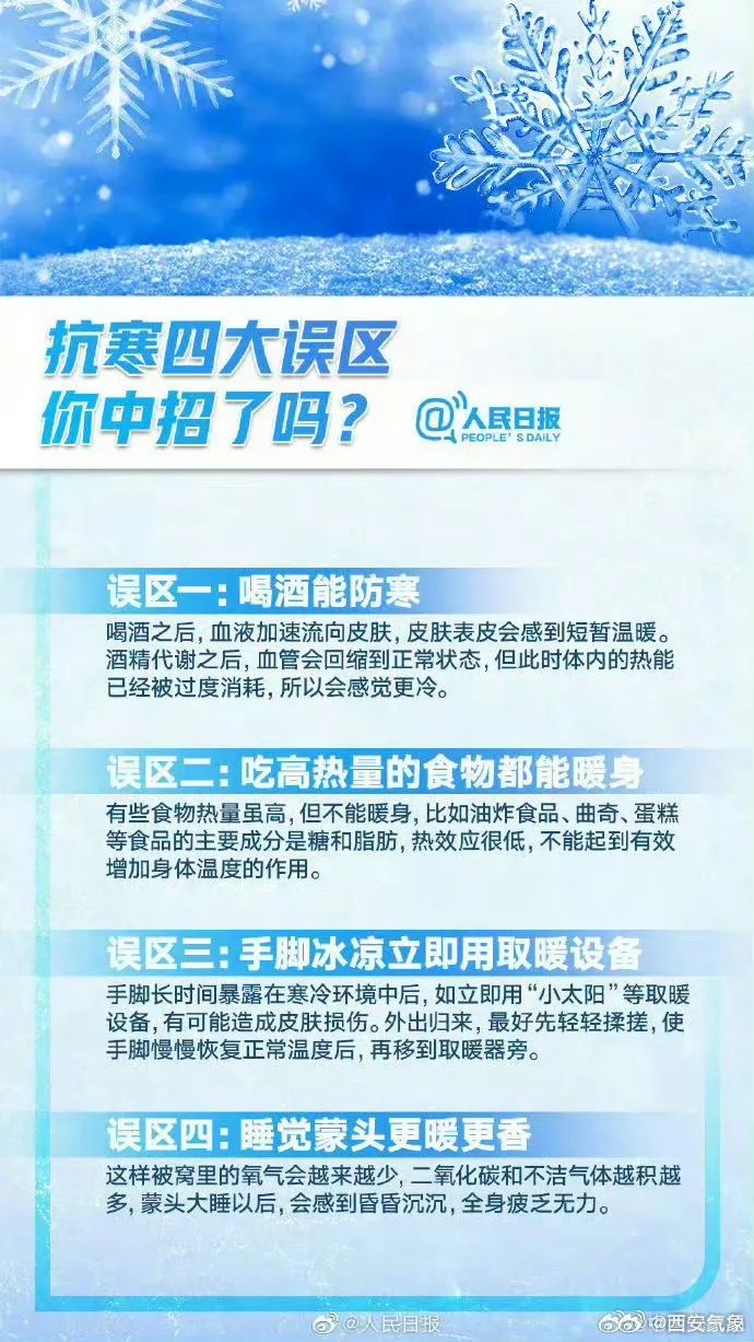 西安今晚有弱雨雪天气，小心着凉！-第3张图片