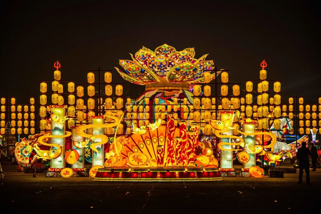 清明假期专享！西安娱乐大明宫唐宫灯会门票免费领，大学生福利来袭！-第12张图片