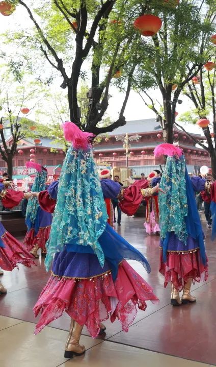 上巳游春赏风雅,国风盛宴,春满长安——西安大唐不夜城 第5张