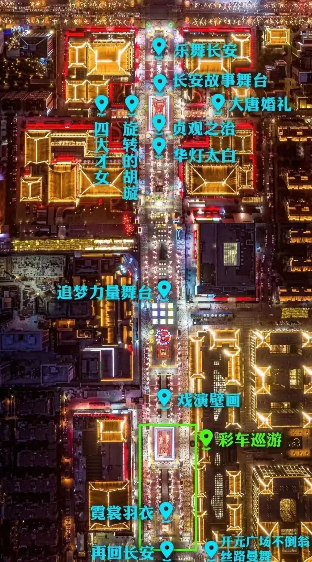 以大唐不夜城为例！文旅运营的五线谱法则，你明白了吗？-第8张图片
