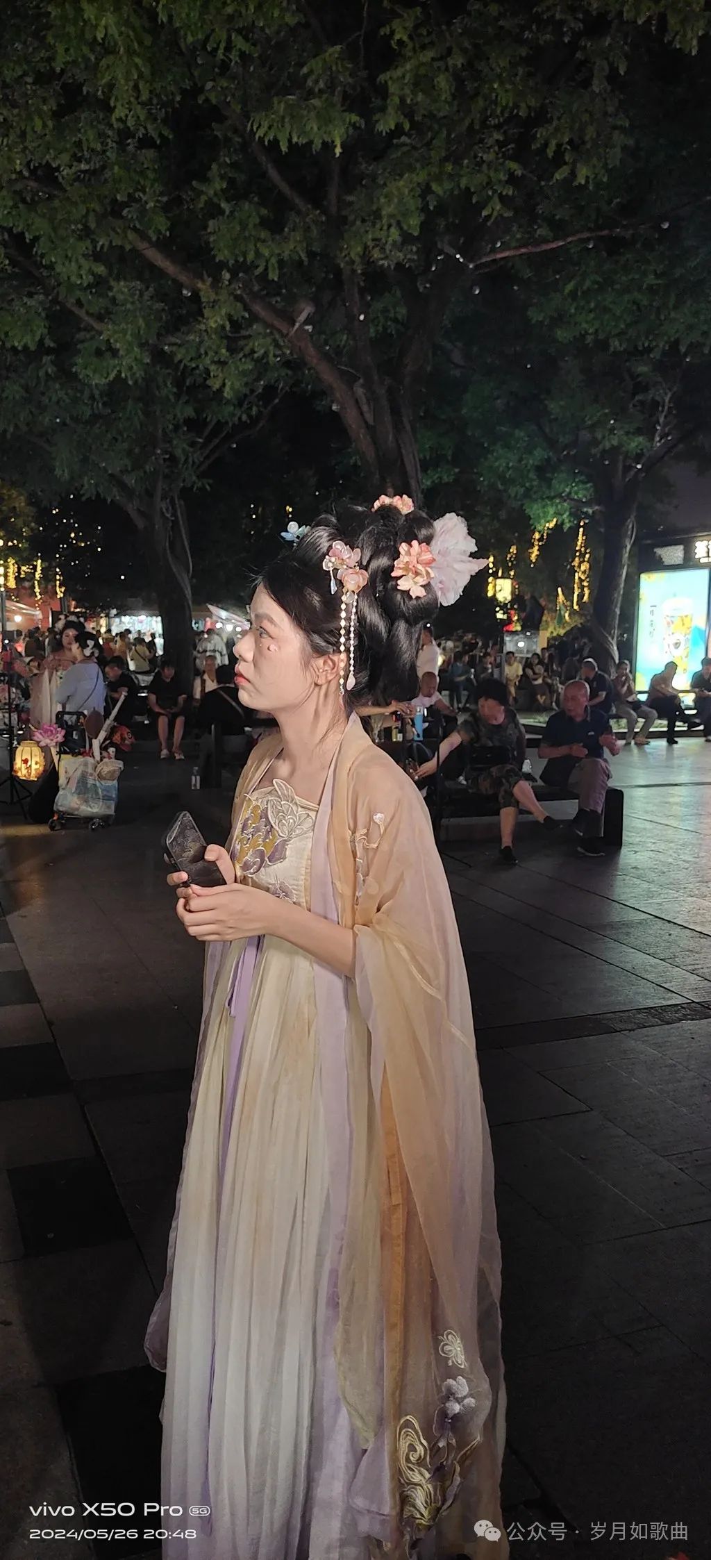 快来西安欣赏完美夜景！西安大唐不夜城美轮美奂-第8张图片