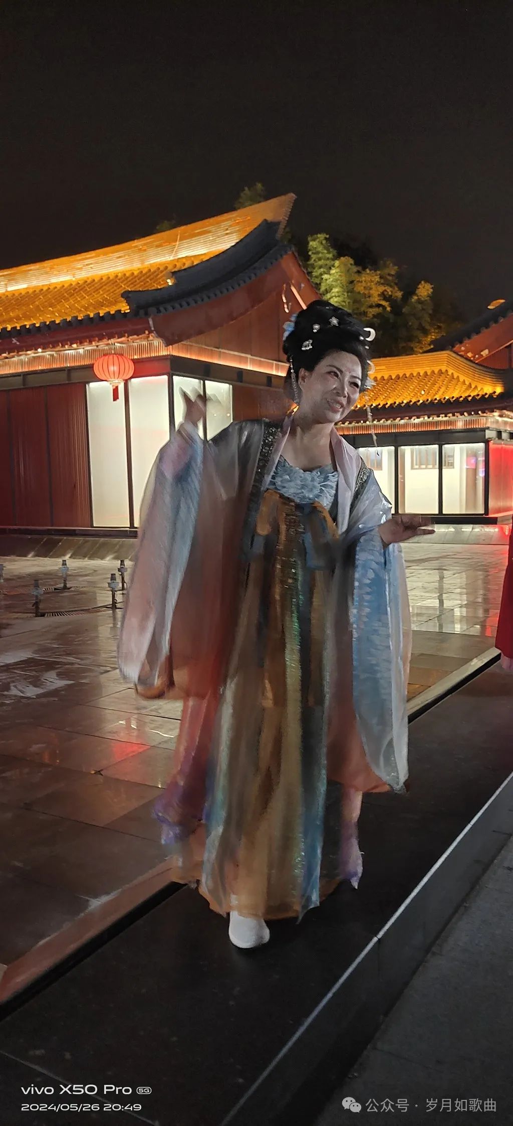 快来西安欣赏完美夜景！西安大唐不夜城美轮美奂-第14张图片