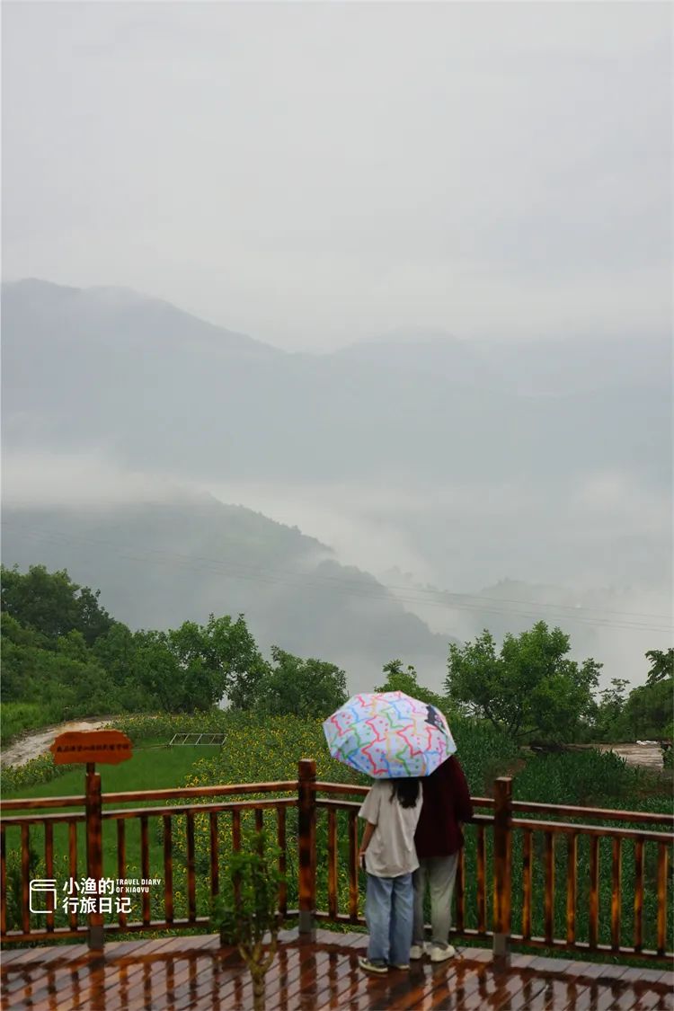 旅游博主带你看西安，开车直达山顶，没门票！西安周边2H，遇见超震撼云海！-第15张图片