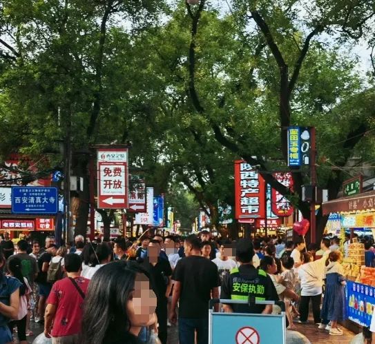 人真的太多了!请欣赏!来西安旅游哪里人最多呢? 第20张