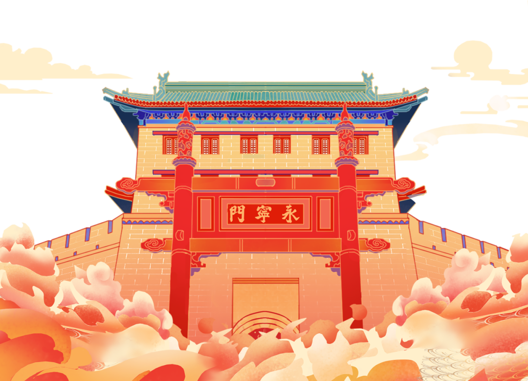 西安旅游:西安城墙国庆氛围别样浓!遍地“中国红” ! 第31张