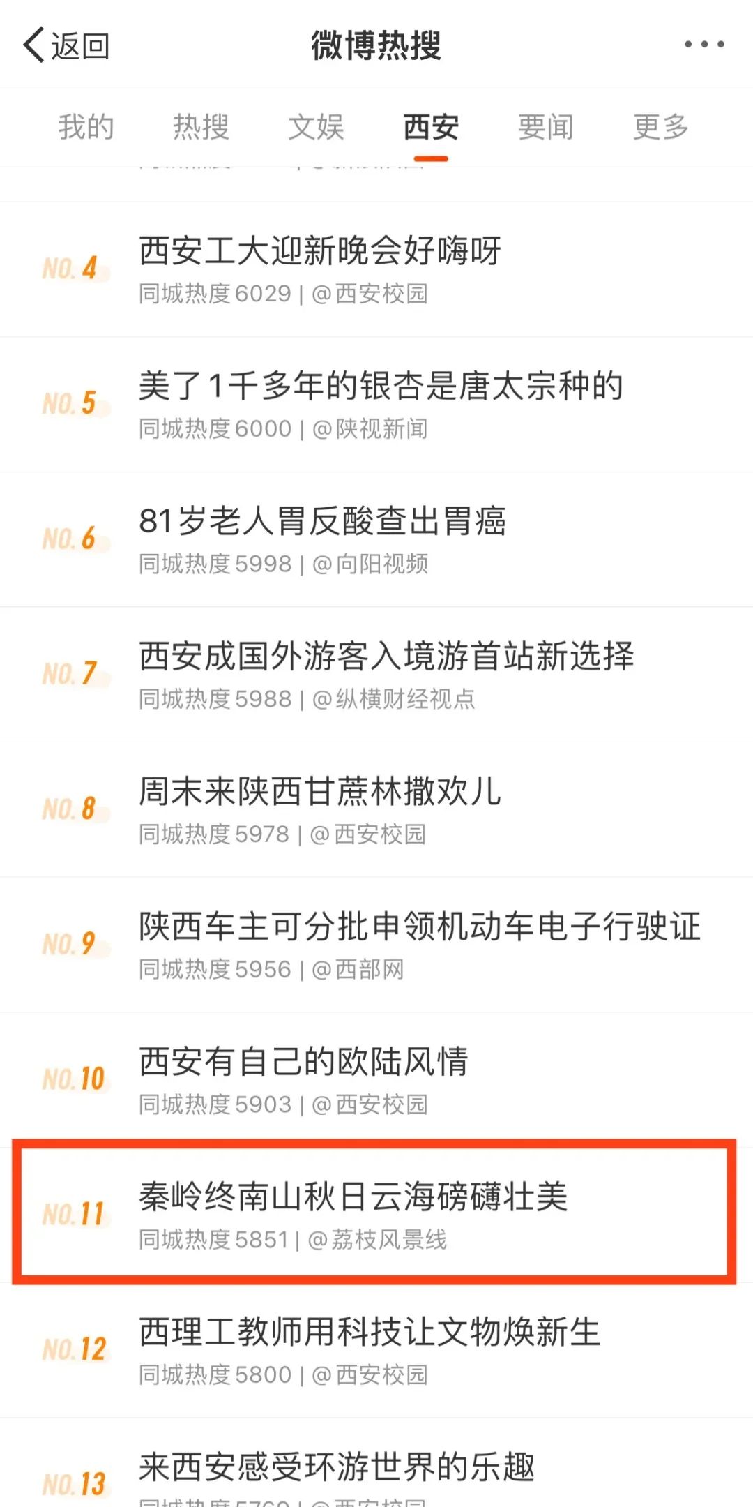 堪称现实版“云顶天宫”,赏红叶、观云海,拍照超美!西安新晋4A景点走红 第5张