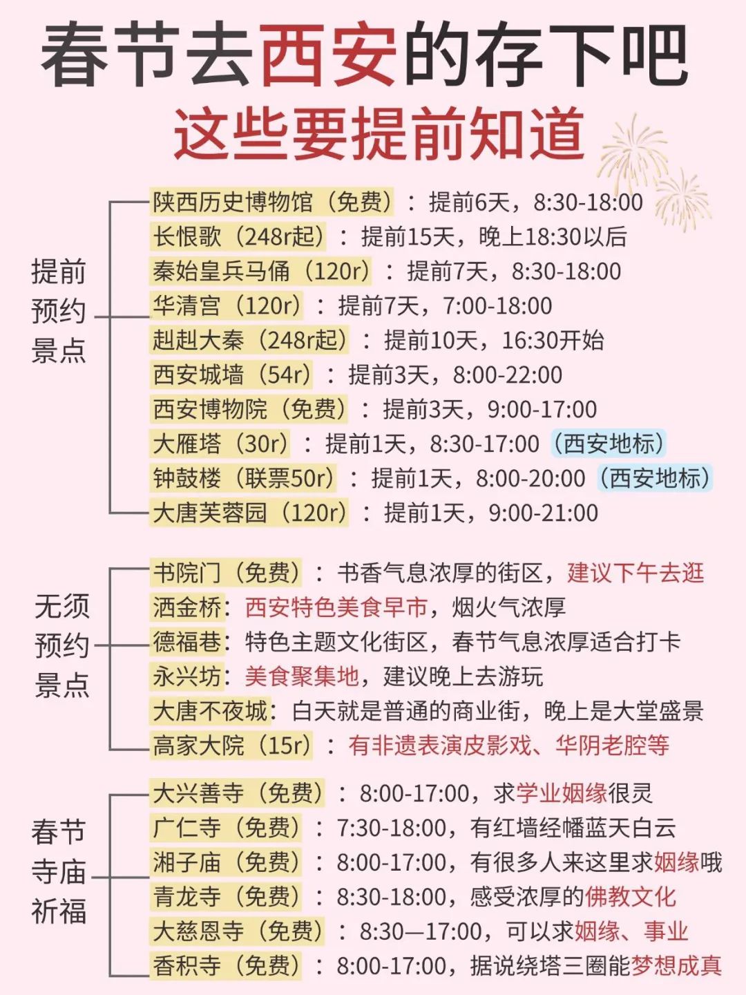 西安春节旅游娱乐攻略：这些一定要提前知道，春节想自驾去西安请听劝！  第2张