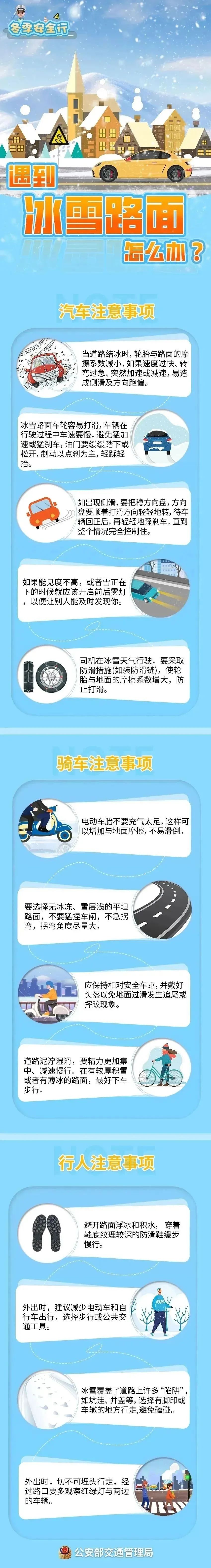 陕西发布道路结冰预警:中雪大雪暴雪马上到!出门一定注意安全 第5张